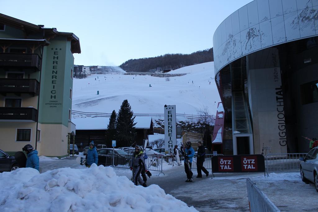 Hotel Garni Ehrenreich Solden Exterior photo